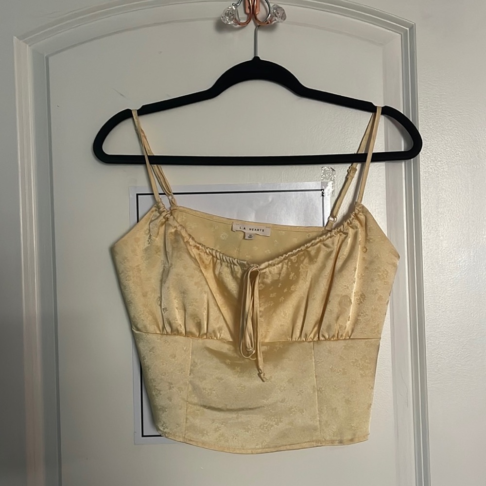 Spaghetti Strap Crop Top
